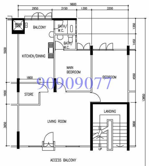 Blk 124 Hougang Avenue 1 (Hougang), HDB 3 Rooms #121395822